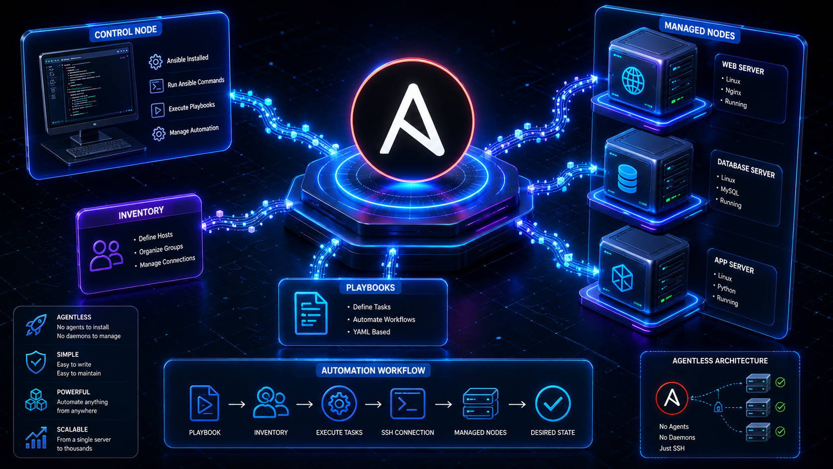 Cover Image for Ansible: Agentless Configuration Management
