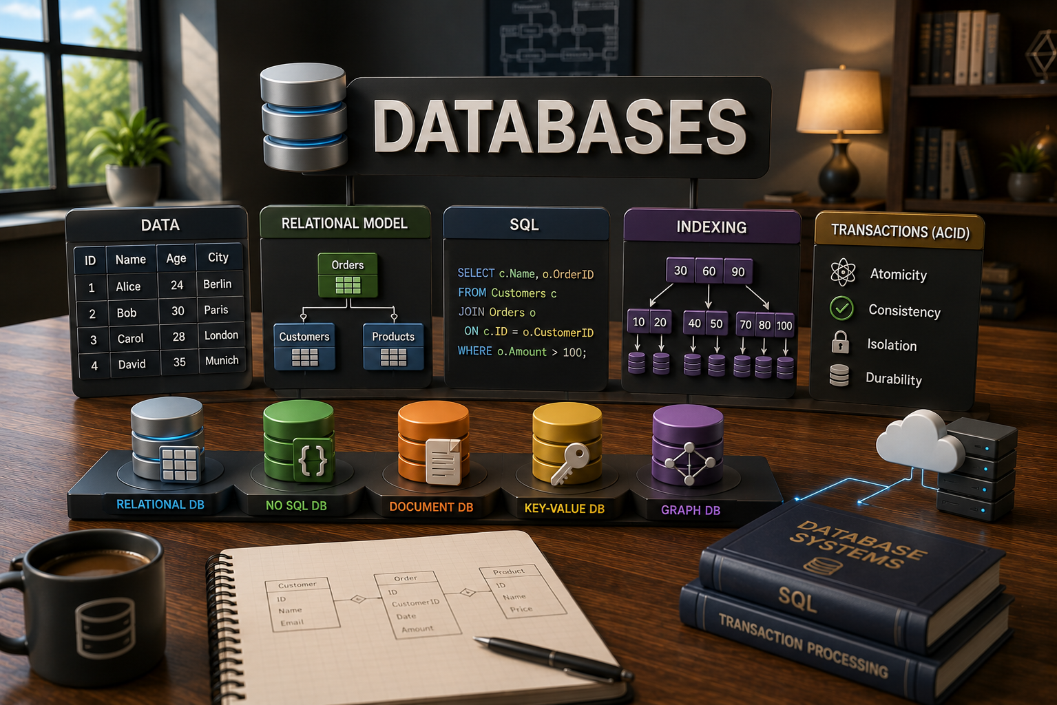 Cover Image for 🗄️ Database Comparison 📖