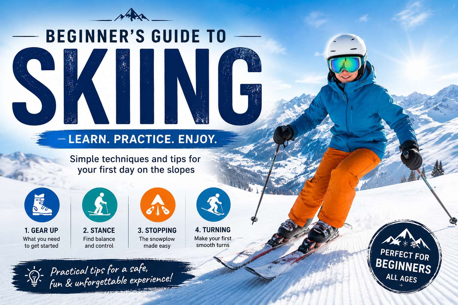 Cover Image for 🎿 Beginner’s Guide to Skiing