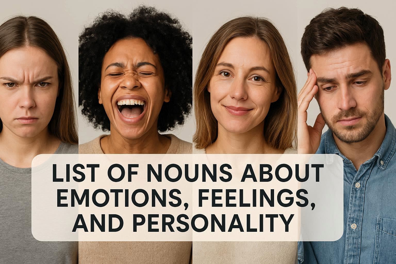 Cover Image for Gefühle & Eigenschaften 💭😊 – German Nouns (Substantive) 📚