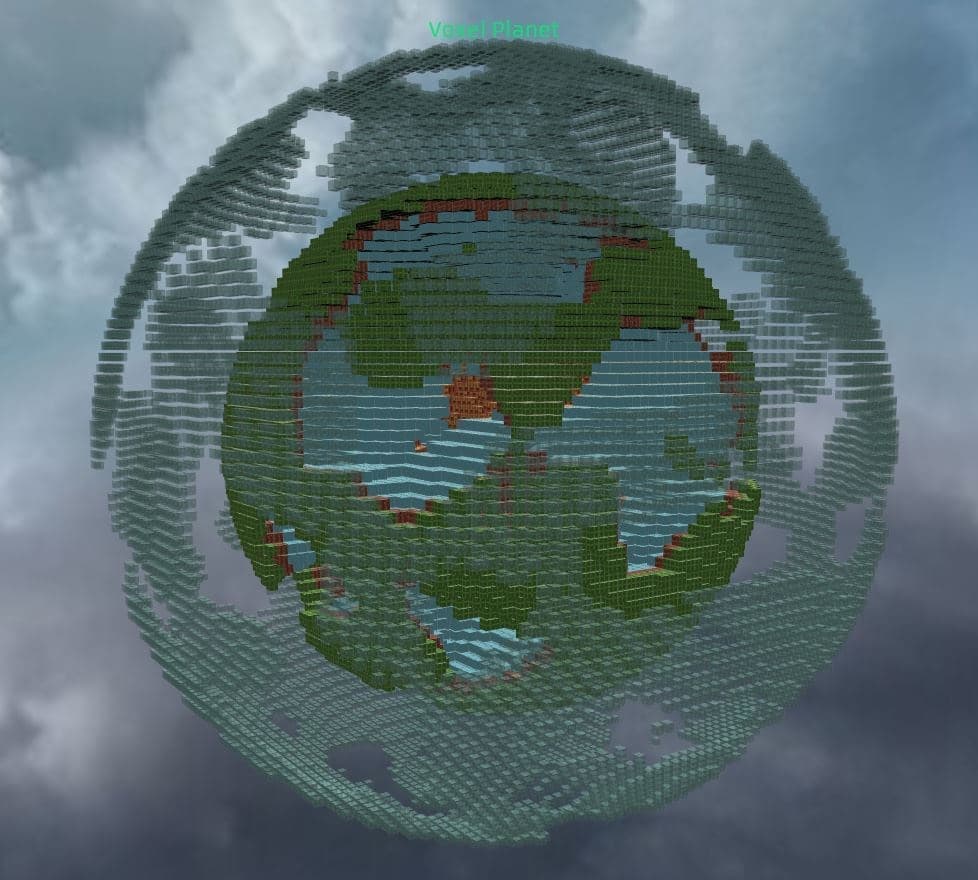 Procedural Minecraft Planet Generator